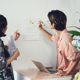 【セール】ほぼ日ホワイトボードカレンダー 20252025年1月〜12月壁掛け / ミディアム