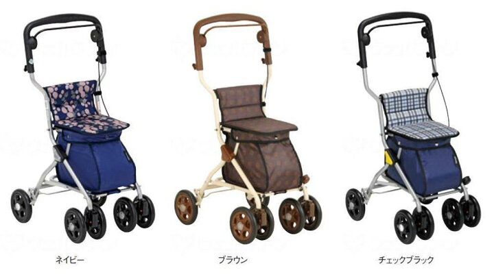 楽天市場】幸和製作所 テイコブ シルバーカー ルミド チェックブラック 