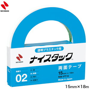 j`o ʃe[v iCX^bN vX`bNp@15mm×18m@NW-PT15@Œ ڗɂ  AN KX  nichiban 䂤pPbg Sꗥ