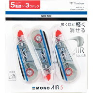 トンボ鉛筆　修正テープモノエアー5　3Pパック 【KPB-325】