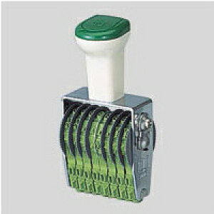 サンビー テクノタッチ回転ゴム印 8連(明朝体) 規格:3号・8連 【TK-038】