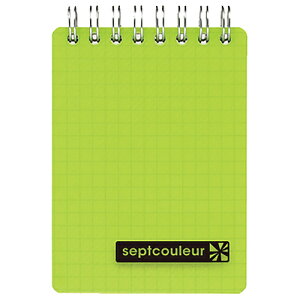 マルマン セプトクルール メモ A7 5mm方眼 メモ帳 5ミリ方眼 グリーン(グリーン) 【N577B-03】