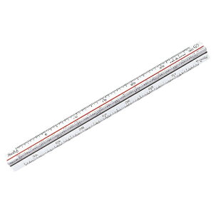 ウチダ 三角スケール ポケット用 15cm 【1-882-0015】