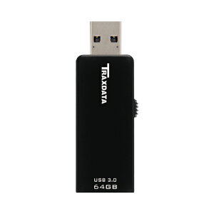 TRAXDATA�@HDI9�@USB3.0�Ή��@USB�t���b�V���������@64GB �y9F664G0TRAD01�z