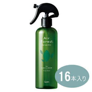 【送料無料】エステー AirForest リフレッシュミスト フォレストグリーンの香り 本体 270ml 16本1箱 まとめ買いセット 【404648X16】ホテル仕様 業務用 まとめ買い