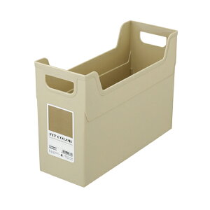 ナカバヤシ FIT COLOR A4ファイルボックス ブラウン 【FB-FCE4S-BR】