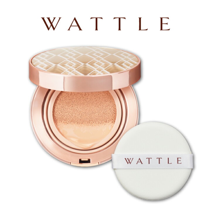 楽天市場】【ホコニコ公式販売店】 wattleクッションファンデーション 