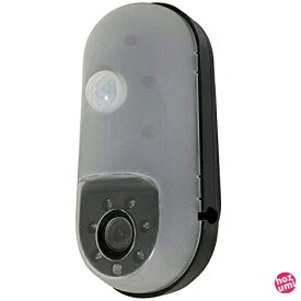リーベックス(Revex) indoor 防犯 カメラ 録画式 センサー カメラ microSDカード (別売) SD1000 ブラック W6.2×H13.9×D5.4cm