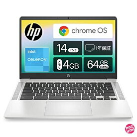 Google Chromebook HP ノートパソコン HP Chromebook 14a インテル? Celeron? N4500 14インチ フルHD IPSタッチディスプレイ 日本語キーボード Wi