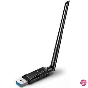 VAVIICLO WiFi LAN q@ 1300Mbps USB3.0 A_v^ 5GHz/2.4GHz fAoh 5dBi ʐM 802.11ac/n/a/g/bZp Windows 11/10/8.1/8/7/XP/M