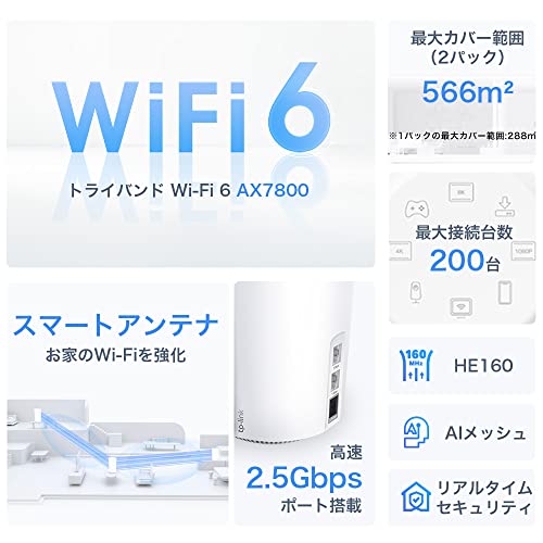 韓国の慰安婦像 TP-Link メッシュ WiFi 6 ルーター Alexa 認定製品