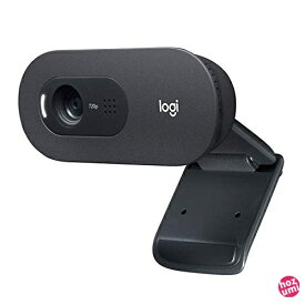 ロジクール Webカメラ C505 HD 720P 自動光補正 ロングレンジマイク 2mの長いUSB接続ケーブル Zoom や Skype 等主要なビデオ通話アプリに対応 ブラック ウェブカメラ ウェブカム PC Mac ノートパソコン 国