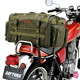 デイトナ ヘンリービギンズ バイク用 キャンプ シートバッグ BASIC LLサイズ(53-70L) 大容量 キャンプツーリング DH-765 グリーン 29786
