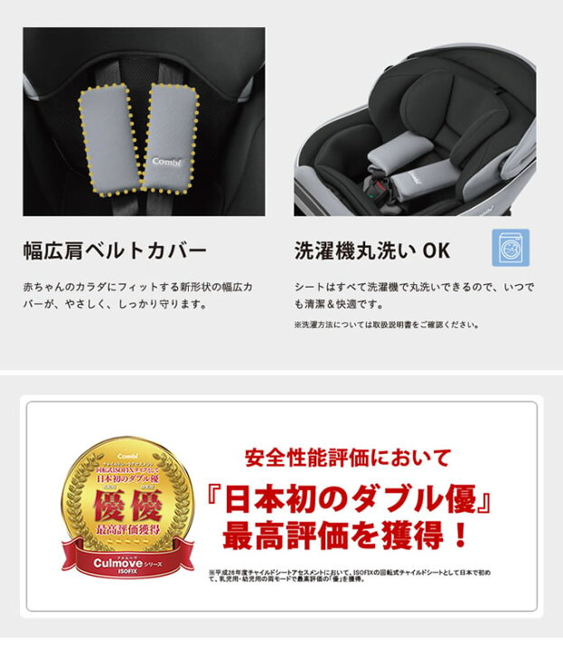 楽天市場 コンビ チャイルドシート クルムーヴ スマート Light Isofix エッグショック Jm チャイルドシート 新生児 Isofix 回転式 コンビ Child Seat 赤ちゃんの肌着 ほほえみ工房