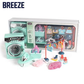 BREEZE F.O.TOYBOX 洗濯機セット グリーン（おままごとセット おもちゃ 玩具 プレゼント ギフト 女の子 男の子 ベビー 誕生日プレゼント 子供）
