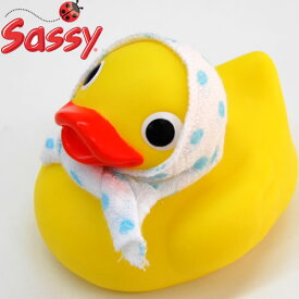 sassy（サッシー） ラバーダッキー （キッズ ベビー 赤ちゃん 新生児 おふろ アヒル お風呂 あっちっちセンサー 湯温計 あひる 出産祝い ギフト お祝い サッシー 赤ちゃん プレゼント baby kids）