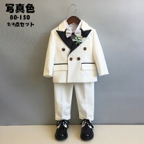 楽天市場】タキシード 白（キッズ・ベビーのサイズ（cm）80 ～ 84 