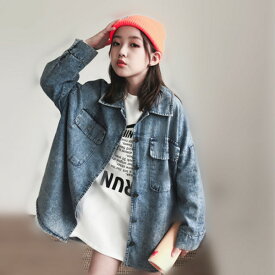 楽天市場 子供服 女の子 デニムシャツの通販