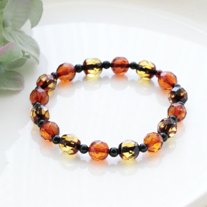 楽天市場】琥珀（Amber） シリコンゴムブレスレット 内周 約15cm 