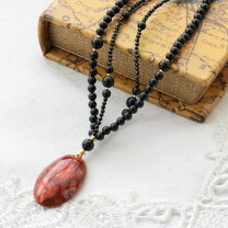 楽天市場】2連（種類（宝石）珊瑚）（ネックレス・ペンダント 