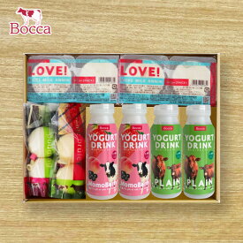 【送料無料】スイーツ＆飲むヨーグルトセット＜J＞ 牧家 白いプリン 杏仁豆腐 飲むヨーグルト ラッシー ギフト 北海道 スイーツ 乳製品 お中元 お歳暮 贈り物