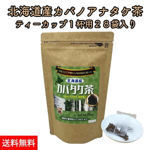 北海道産 カバノアナタケ茶 チャーガ茶 カバタケ茶 ティーカップ用 ティーバッグ28包 天然 カバノアナタケ 100%使用 国産 無添加 えぞボタニカル 送料無料 メール便でお届け チャガ茶 樺孔茸