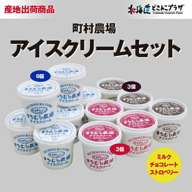 産地出荷「町村農場アイスクリームセット　12個入」冷凍 送料込 母の日 北海道 ギフト 詰合せ アイス ミルク チョコレート ストロベリー お取り寄せ 江別 さっぱり