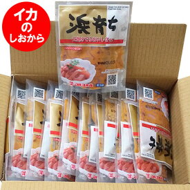 いか塩辛 送料無料 イカ塩辛 マルヨ水産 浜育ち 塩辛 20個 1箱(1ケース) しおから 魚介類 水産加工品 塩辛 いかの塩辛