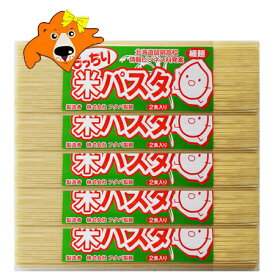 パスタ 送料無料 パスタ 乾麺 細麺 米パスタ パスタ ポイント消化 スパゲッティ 米粉 使用 1袋(2人前)×5袋