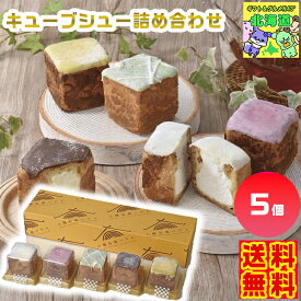 キューブシュー詰め合わせ キューブシューギフト 北海道スイーツ詰合せ シュークリームギフト 高級スイーツギフト 贅沢スイーツギフト 北海道お取り寄せスイーツ 北の味覚スイーツ お歳暮 クリスマス 冷たいスイーツギフト FUJI