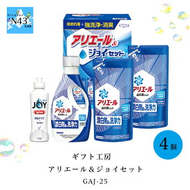 ギフト工房 アリエール＆ジョイセット GAJ-25FUJI 倉出 洗濯 洗剤 食器洗剤 ジョイ ギフト 贈り物 贈答 内祝い 結婚祝い 出産祝い お返し 母の日 こどもの日