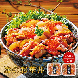 海鮮セット 北海道産 帆立 冷凍 海鮮丼 お取り寄せ 海鮮丼 冷凍 かに うに たこ 帆立 数の子 海の幸 ご飯のお供 酒の肴 らくちん 簡単調理 海の彩華丼 2個 ギフト 贈り物 贈答 内祝い 結婚祝い お返し 北海道 お取り寄せグルメ 入学 卒業 丸海 お歳暮 クリスマス