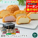 お歳暮 アイス ギフト 送料無料 銀座千疋屋 銀座プレミアムシューアイス 9個入 / 御歳暮 冬ギフト 内祝い お返し アイ…