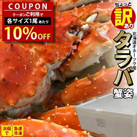 ＼数量限定★クーポン利用で10%OFF／カニ かに 海鮮 ギフト【数量限定】送料無料 北海道産(オホーツク海)ちょっと訳有り タラバ蟹姿(堅蟹)【母の日ギフト 2024 内祝い お返し 訳あり 訳アリ 北海道 3kg 2kg タラバガニ たらばがに タラバ 訳あり】 23knc