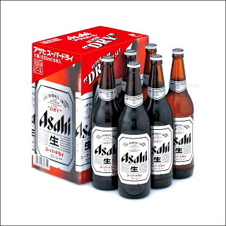 【ポイント最大4倍★24時間限定!おトクな水曜日!】【送料別途】アサヒスーパードライ大びんセット(EX-6)【お中元/夏ギフト/アサヒ/ビール/スーパードライ/酒/お酒/ギフト/贈り物/お祝い/内祝い/お返し】