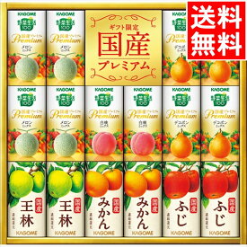 ジュース ギフト送料無料 カゴメ 野菜フルーツ国産プレミアム(16本)(YFP-30)【母の日ギフト 2024 内祝い お返し フルーツジュース ドリンク フルーツ 日持ち 常温 詰め合わせ 詰合せ セット ギフトセット 結婚内祝い 出産内祝い 人気】[card]