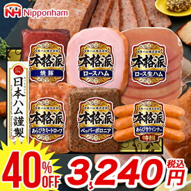 【最大1000円OFFクーポン】 お中元 夏ギフト ハム 詰め合わせ ギフト 送料無料 日本ハム 本格派ギフト(NH-52) / 中元 御中元 2025 内祝い お返し セット ハムセット ソーセージ ウィンナー ウインナー ハムギフト 詰め合わせ ハム詰め合わせ 詰合せ お得 高級 24nhc