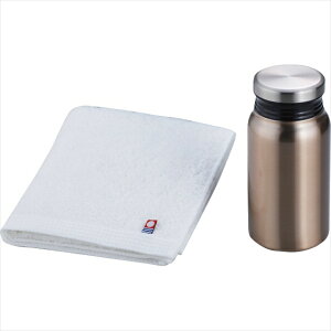 調理 料理 グッズ ギフト リュクス サーモボトル&今治タオルセット(ブロンズ)(52838) / 御歳暮 冬ギフト 内祝い お返し お祝い 出産 結婚 出産祝い 結婚祝い 御祝い 贈り物 プレゼント 誕生日