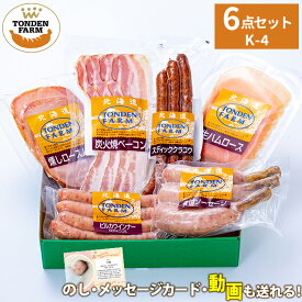 母の日 ハム ソーセージ ギフト送料無料 北海道 トンデンファームギフト(K-4)【母の日ギフト プレゼント 2024 メッセージカード 内祝い お返し 詰め合わせ 詰合せ 高級 ハムセット ハム詰め合わせ ベーコン ハムギフト】[card] ggho gghp Tsau