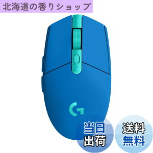 �y���������zLogicool G �Q�[�~���O�}�E�X G304 LIGHTSPEED ���C�����X �}�E�X G304-BL �y�� 99g HERO 12K�Z���T�[ 6�v���O�����{�^�� 250���ԘA���g�p�\ �u���[ PC windows mac �������K�i �y �t�@�C�i���t
