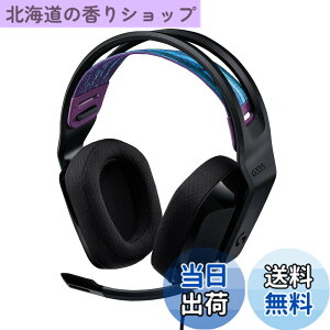 �y���������zLogicool G �Q�[�~���O�w�b�h�Z�b�g G335 �Q�[�~���O �w�b�h�Z�b�g G335BK �y�� 222g 3.5mm �L�� ���̉��� �X�e���I 2.1ch �t���b�v�~���[�g �}�C�N�t�� PS5 PS4 PC Switch 2 Xbox �X�}�z �Ή� �w�b