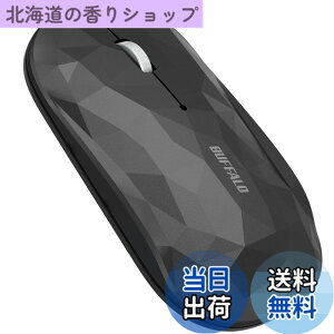 �y���������z�o�b�t�@���[ �}�E�X Bluetooth ���C�����X FLEXUS ���^ 3�{�^�� �É� BlueLED MIL�K�i���� BSMBB335GBK