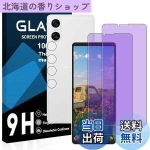 �y���������z�y2���u���[���C�g�J�b�g+2�������Y�t�B�����z�Ή� Xperia 10 vi �K���X�t�B���� ���Y���ɎqAGC�f�� SO-52E / SOG14 �ی�t�B���� �y �ڂ̔��y�� �ڂɗD���� �u���[���C�g�J�b�g �d�x9