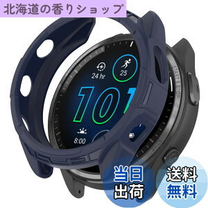 �y���������z�mRuenTech�n�Ή�GARMIN Forerunner 965�P�[�X �ی�P�[�X Garmin Forerunner 965�p�J�o�[ 6�F�I �\�t�g�V���R���� �v���e�N�^�[�J�o�[ �ϏՌ� �y�� ���t���ȒP