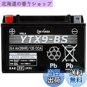 �y���������zGS���A�T YTX9-BS �V�[���h�^ �o�C�N�p�o�b�e���[ �y �W�[�G�X ���A�T �z