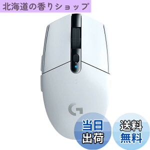�y���������zLogicool G �Q�[�~���O�}�E�X G304 LIGHTSPEED ���C�����X �Q�[�~���O �}�E�X G304rWH �y�� 99g HERO 12K�Z���T�[ 6�v���O�����{�^�� 250���ԘA���g�p�\ �z���C�g PC windows mac �������K�i �y