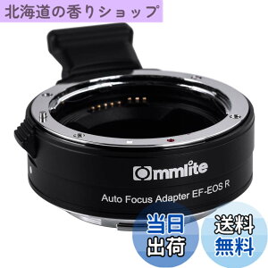 �y���������zCommlite CM-EF-EOSR �}�E���g�A�_�v�^�[ EOSR�Ή� �����Y�A�_�v�^�[ �����O �}�E���g�ϊ��A�_�v�^�[ AF �i�蒲�� IS��U��␳ �L���m�� EF/EF-S�����Y��Canon EOS R/RF �V���[�Y �~���[���X