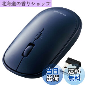 �y���������z�G���R�� ���C�����X�}�E�X ����2.4GHz Slint M-TM10DBBU/EC ���^ �É� 4�{�^�� �v���[�����[�h�@�\�t Windows Mac �Ή� �l�C�r�[�u���[
