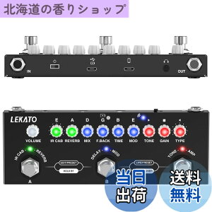 �y���������zLEKATO �M�^�[�}���`�G�t�F�N�g�y�_�� IR���[�f�B���O�t�� 9��AMP���[�h �f�B���C���o�[�u CHORUS�G�t�F�N�g�y�_�� �G���N�g���b�N�M�^�[�x�[�X�p �����o�b�e���[