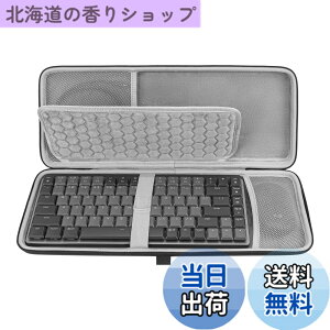 �y���������zGeekria �L�[�{�[�h���}�E�X�R���{�P�[�X�A���W�N�[�� Logicool MX Mechanical Mini�AKeychron K3 Version 2�ALOFREE Flow84�AMelGeek O2�AFlow Lite 84�Ή��A�|�[�^�u���n�[�h�V�F���g���x���o�b�O�i�_